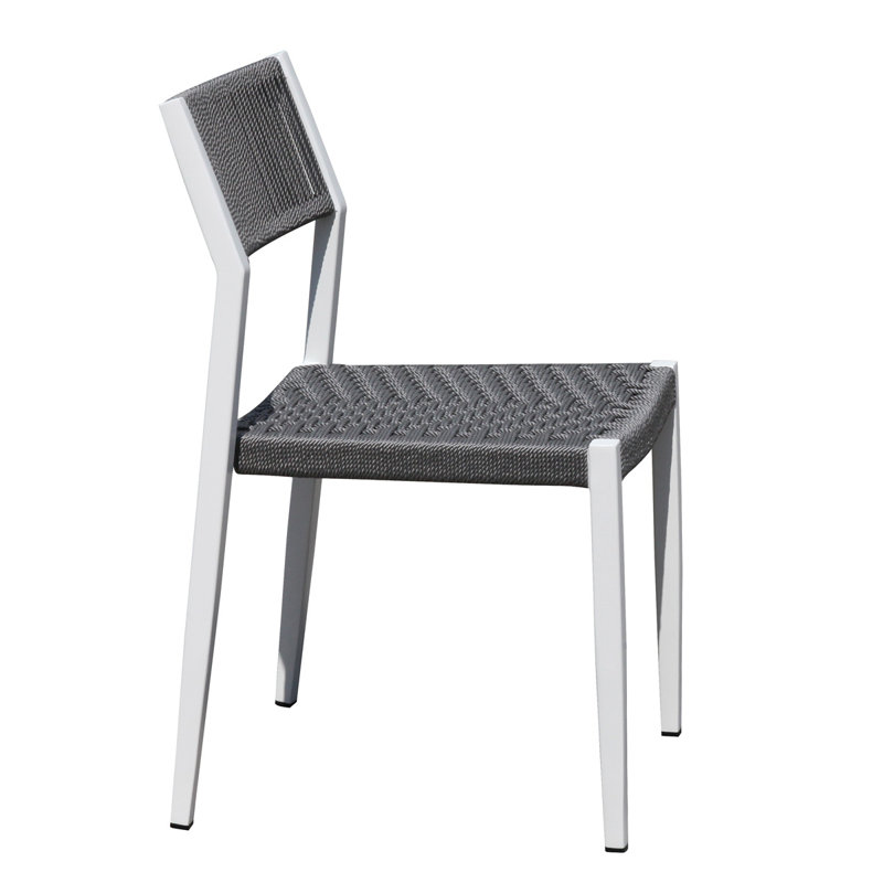 Abidi Stacking Patio Dining Side Chair