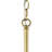 Isamary 7-light Brushed Shiny Brass Tiered Leaf-shaped Glass Chandelier