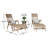 Anyston 5 Piece Teak Seating Group
