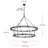 Takim 20 - Light Iron Dimmable Wagon Wheel Chandelier