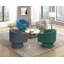 Fauteuil d'appoint en velours, mobilier de salon moderne et luxueux, fauteuil pivotant confortable à 1 pièce-795748121