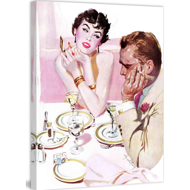 Cible pour mariage, impression sur toile tendue, H 52 po x l 40 po
