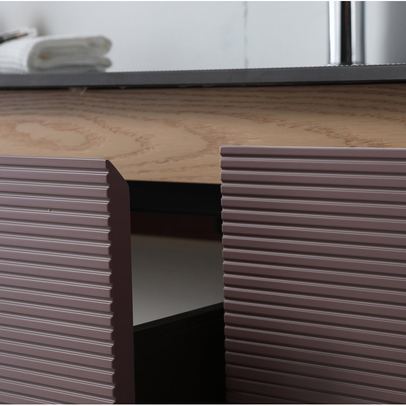 Oslo 60'' W Single Vanity, Caramel