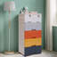 Armoire de rangement en plastique 6 tiroirs Julane-186840072