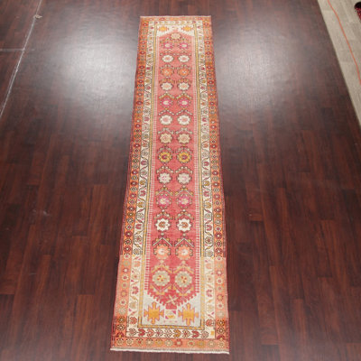 Ninnetta One-of-a-Kind 2'11" X 12'10" 2010s Runner Wool Area Rug in