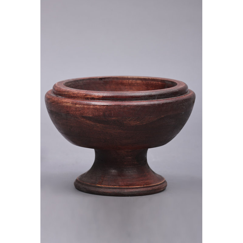 Bol en bois 7 po | Bois de manguier | Fait à la main | Fabriqué en Inde