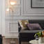 175cm Polished Torchiere Floor Lamp