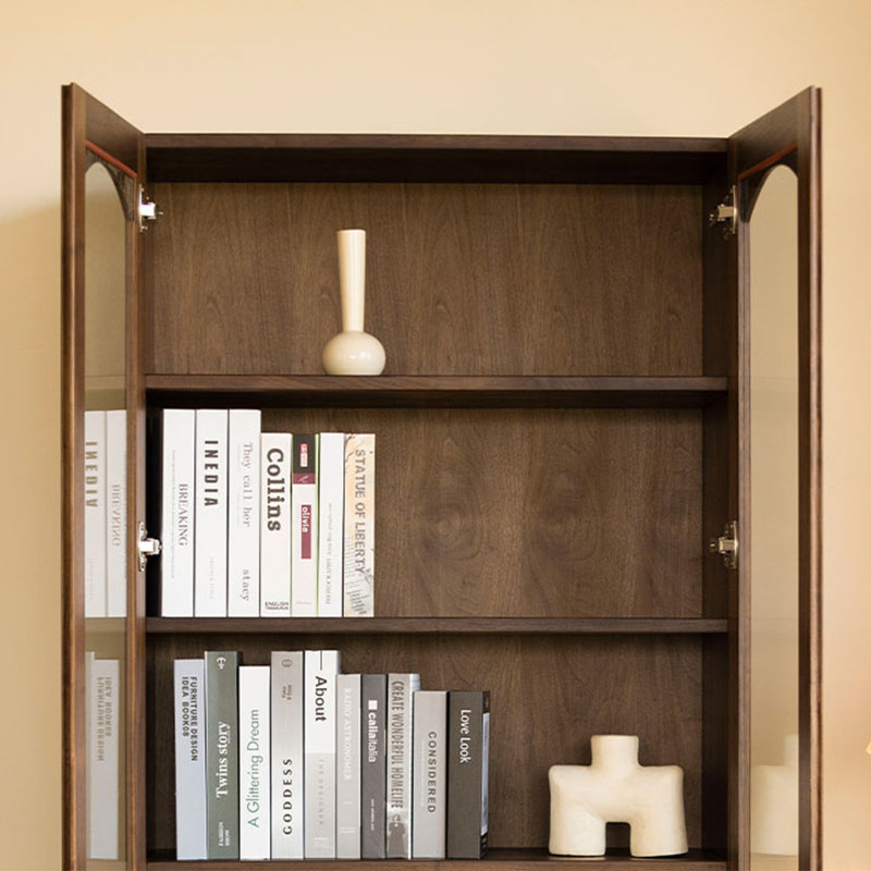 Pure solid wood bookcase