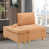 Brown Polyester Blend selected