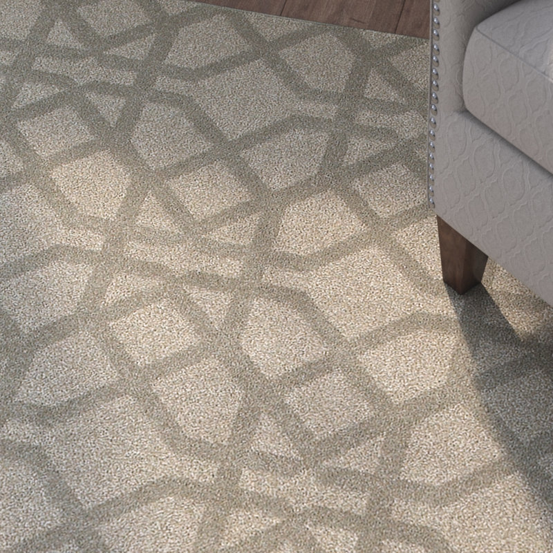 Tapis gris Derby, Rectangle 9 pi 10 po x 12 pi 10 po
