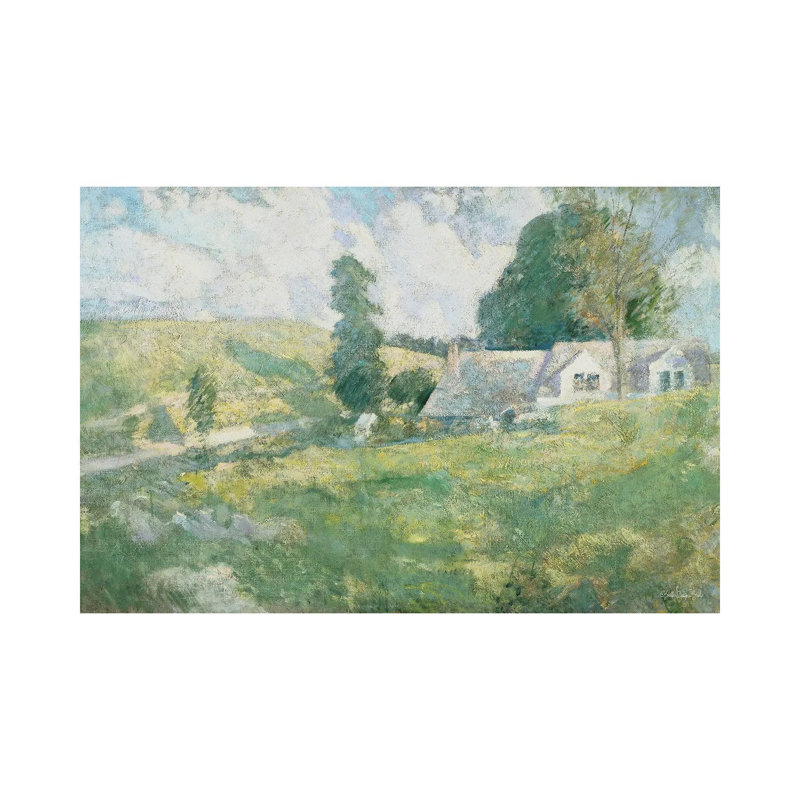 Arthur Streeton - The Noon, 20.32 cm H x 30.48 cm W