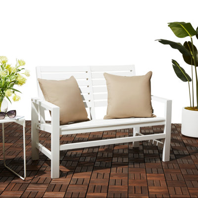 Housse et insert de coussin extérieur carré Montlake