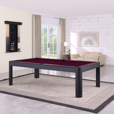 Cadora Duo Slate Pool Table in Black Ash