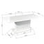 Brence Extendable Square Dining Table