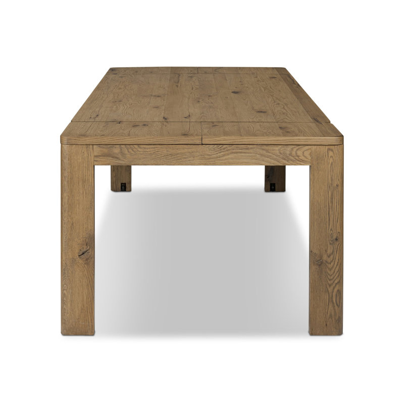 Noeline Solid Oak Dining Table, Resawn Worn