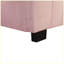 Lit plateforme tapissier en velours avec couchette Modern-890301390