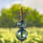 Rogelio Weather Resistant Glass Abstract Garden Stake