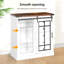 Armoire de rangement murale rétro blanc, minimaliste et moderne