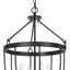 Lustre avec pendule en métal