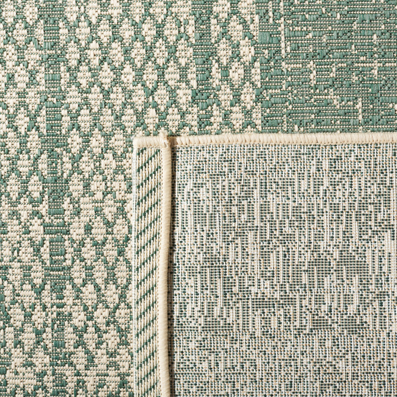 Tapis d'intérieur / extérieur à rayures Beedle Performance, Rectangle 9 pi x 12 pi