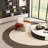 Curved negotiating sofa