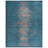 Felty Floral Blue Area Rug-732322652