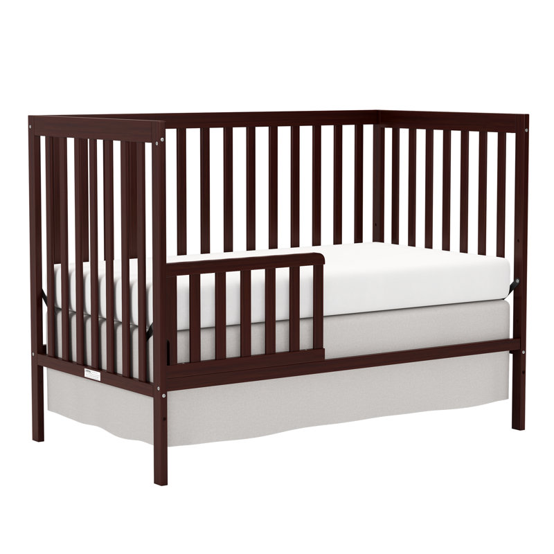 Lit de bébé convertible 5-en-1, Espresso