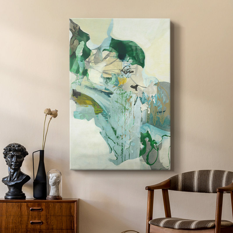 Ivy  -Custom Wrapped Gallery Cavas, 27" H x 18" W