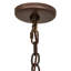 Lustre oblong 7 lumières 52 po