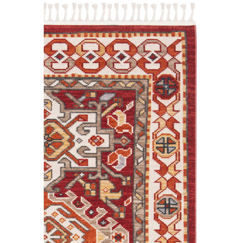 Darr Oriental Indoor/Outdoor Rug, Rectangle 4' x 5'4"