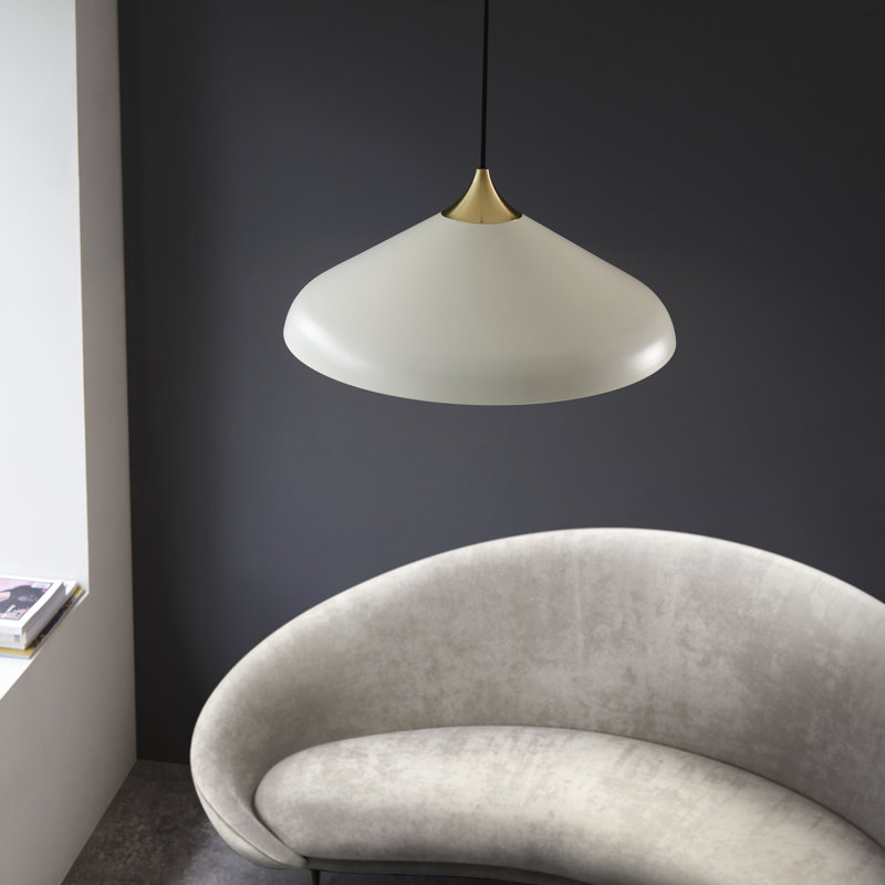 Suresnes 1 - Light Dome Pendant, Brass, Warm White