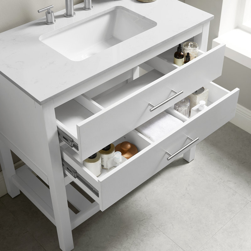 Carnarvon 36" Single Bathroom Vanity Set