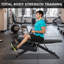 Fauteuil de remise en forme multifonctionnel, banc de musculation réglable pour l'entraînement complet du corps, banc de musculation avec pliage rapide pour la gymnastique à domicile