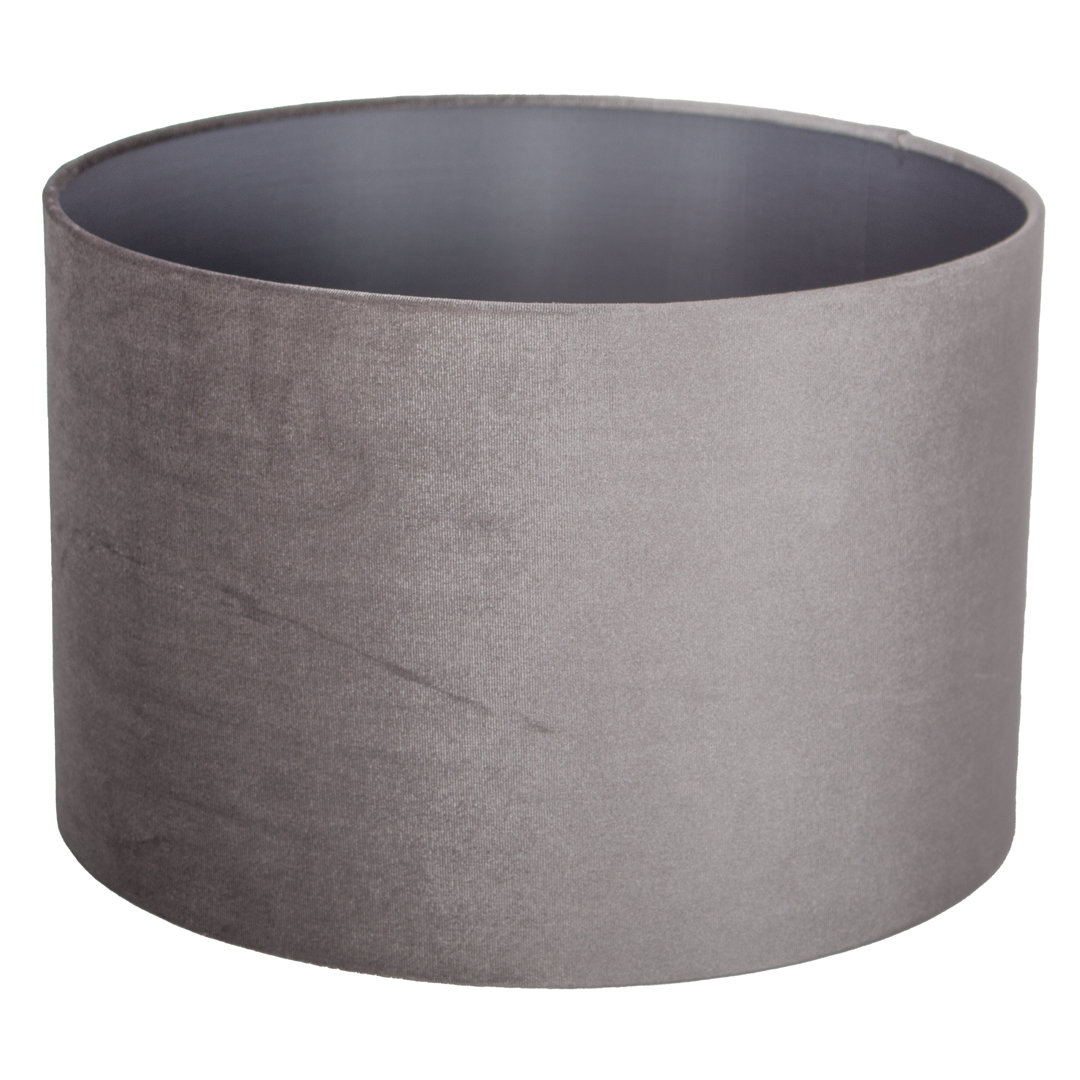 35cm Velvet Drum Lamp Shade