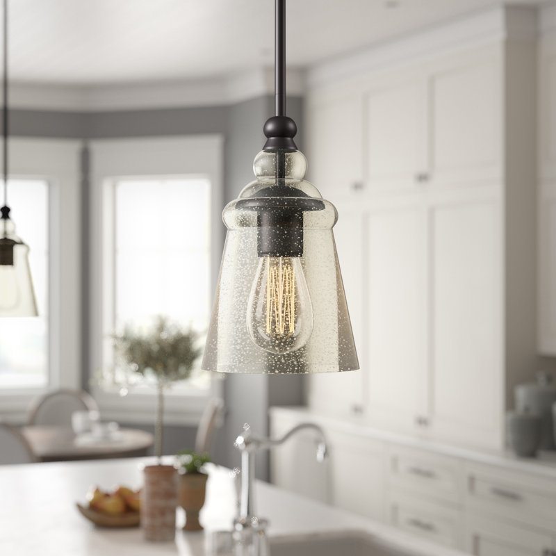 Frenchie 1 - Light Black Single Pendant