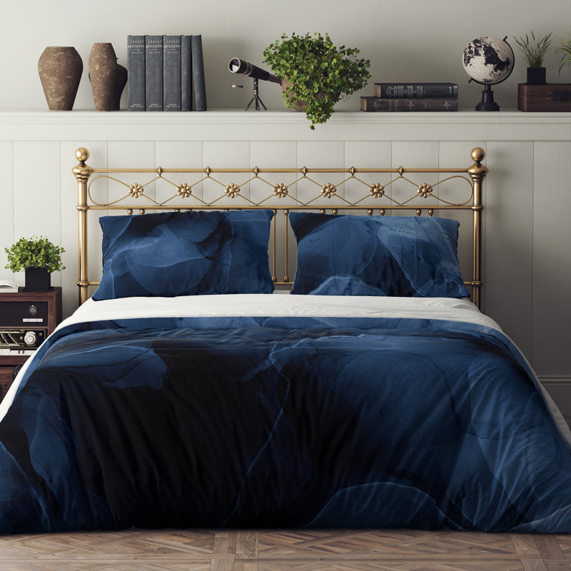 Abstract Duvet Cover, King Duvet Cover + 2 King Shams