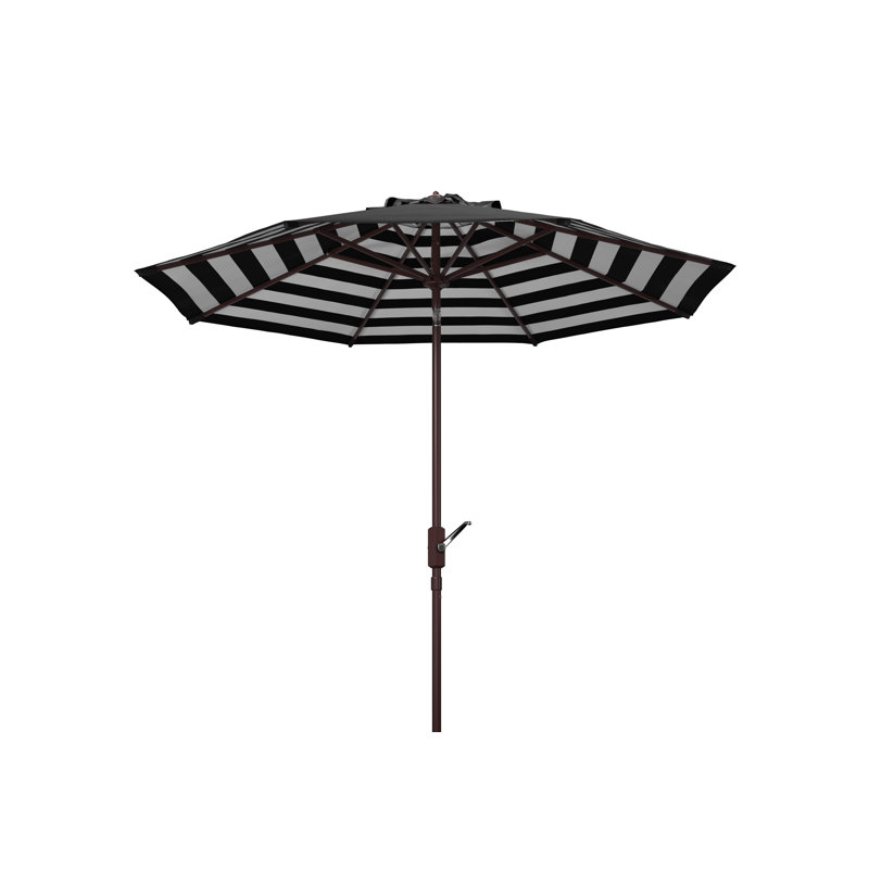 Asla 100.8'' Tilt Market Umbrella, Black