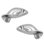 2 3/8" Manatee Knobs - Matched Pair - Left and Right Facing