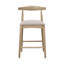 TABOURET DE COMPTOIR EN TISSU DE PEBBLE (ENSEMBLE DE 2)-512751208