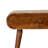 Deirde 23.62'' Solid Wood Console Table