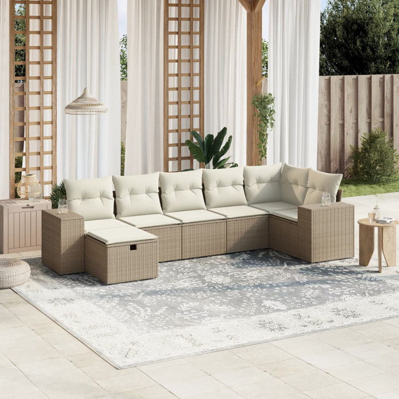 Ensemble de canapé de jardin Vidaxl