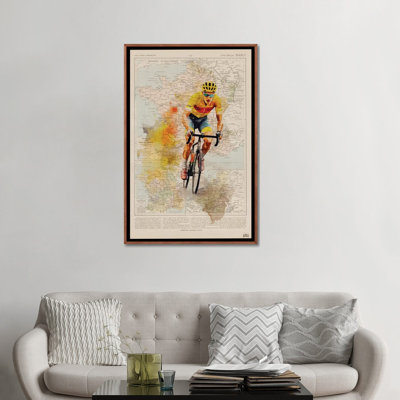 Tour de France, aquarelle