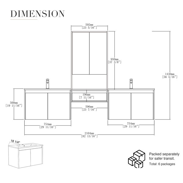 Dimensions du produit