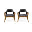 SOHO CLUB CHAIR MP2 (ensemble de 2)