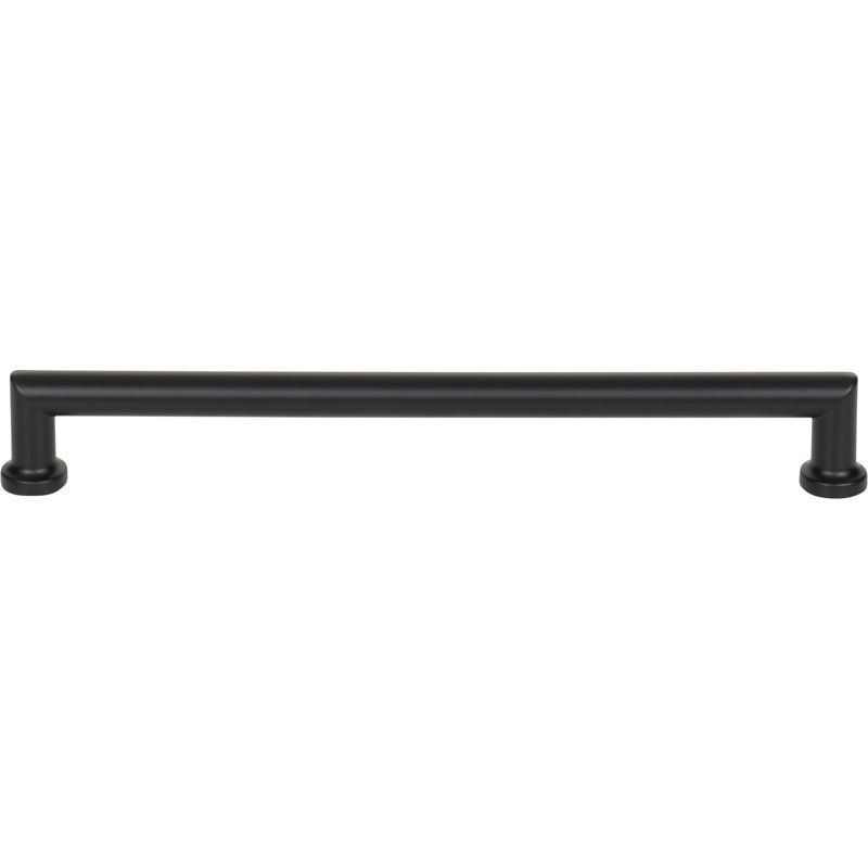 Morris Bar Pull, Flat Black, 8 13/16" Center to Center