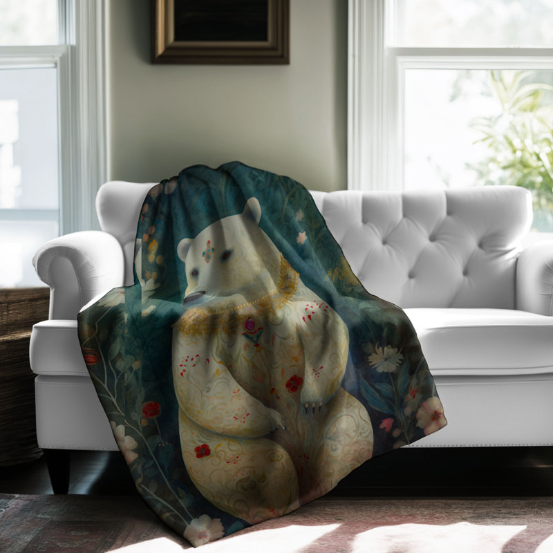 Unavailble Throw Blanket, Lit simple
