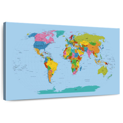 Carte du monde Aliaz