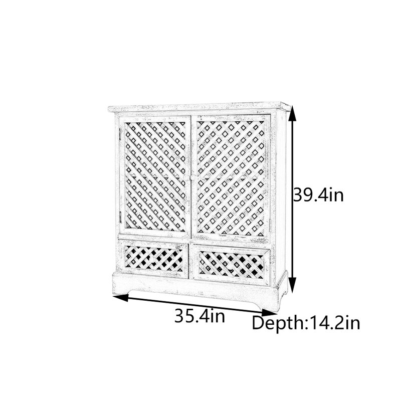 Armoire d'entrée rétro