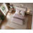 Kate Velvet Beige Platform Bed King-146824539-146824536