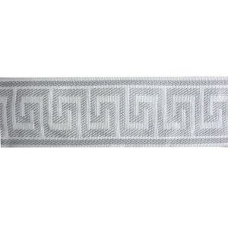 Tissu greekkey, Blanc